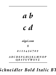SCHNDLBI 字体下载｜设计排版创意工具