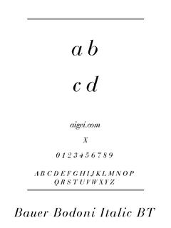 BAUBODI 字体下载｜创意设计排版资源