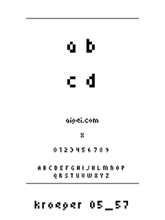 Kroe0557 字体下载｜创意设计排版工具