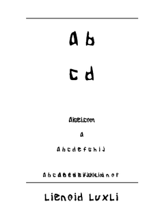 Aliend 字体下载｜创意设计排版工具