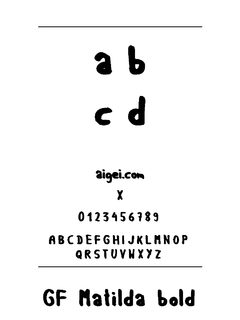 MATILDAB 英文字体下载｜创意排版设计工具