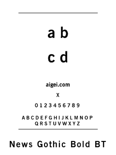 NEWSGOTB 字体下载｜创意排版设计工具