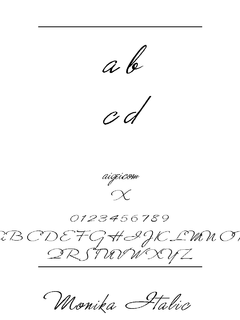 ​Monika 字体下载｜创意排版设计工具