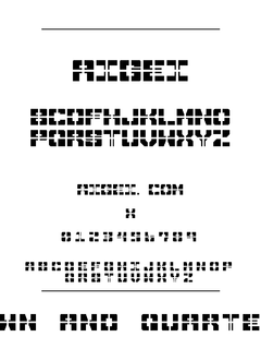 ​DrawnAndQuartered 字体下载｜平面设计工具资源