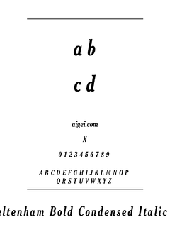 ​CHLTBOCI 字体下载｜平面设计资源工具