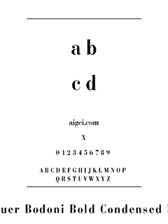 ​BAUBODBC 字体（TTF 格式）下载｜平面设计排版资源