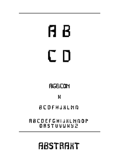 Abstrakt 字体下载｜创意平面设计必备