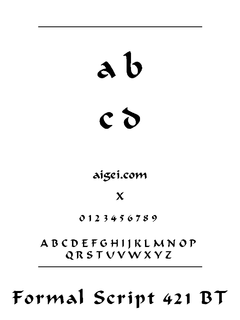 FRMS421N 字体下载｜平面设计字体资源