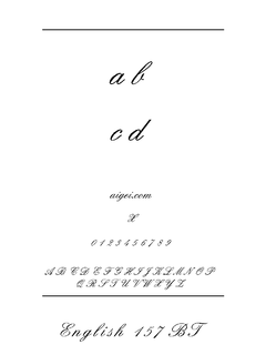 ENGL157N 字体下载｜设计必备英文字体资源