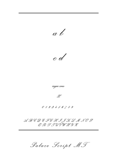 帕尔斯克里字体（PALSCRI.TTF）下载｜平面设计创意应用