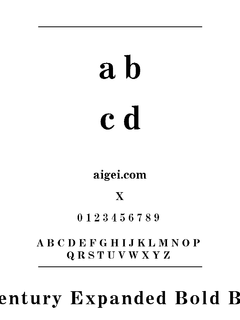 ​CENTEXB（Centex公司）字体下载｜平面设计创意应用