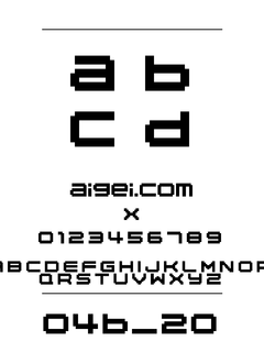 ​04B_20_ 字体下载｜像素游戏设计必备
