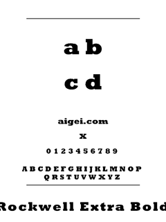 ​ROCKEB 字体下载｜平面设计创意应用