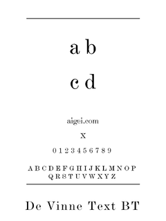 ​DEVINNET 字体下载｜平面设计创意资源