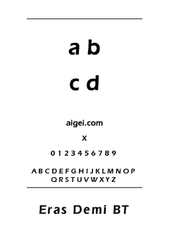 ​ERASD 字体下载｜英文字体设计资源