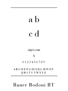 ​字体鲍博登（BAUBODN.TTF）下载｜设计排版字体资源