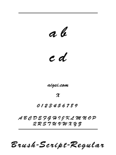 ​LaurenScript 字体下载｜英文字体手写设计