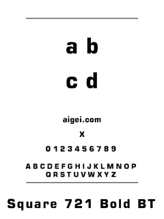 ​SQR721B 字体下载｜专业排版设计工具