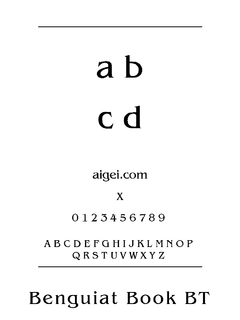 ​班吉安字体（BENGUIAN.TTF）下载｜设计排版资源