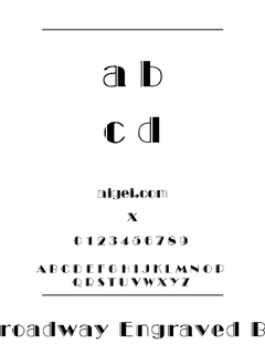 BRDWAYG（字体）下载｜英文字体设计资源